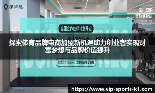 探索体育品牌电商加盟新机遇助力创业者实现财富梦想与品牌价值提升